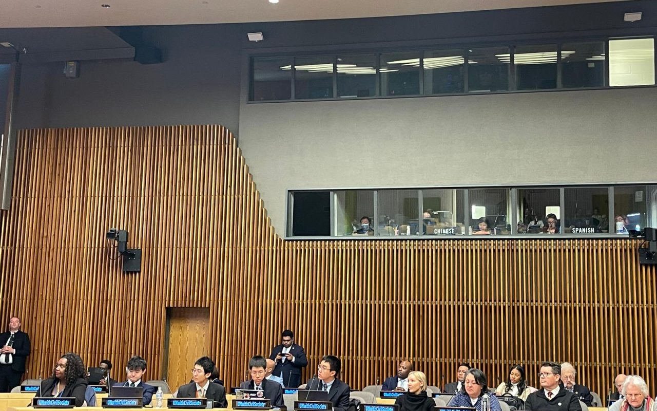 IYC Youth Advocating at the United Nations